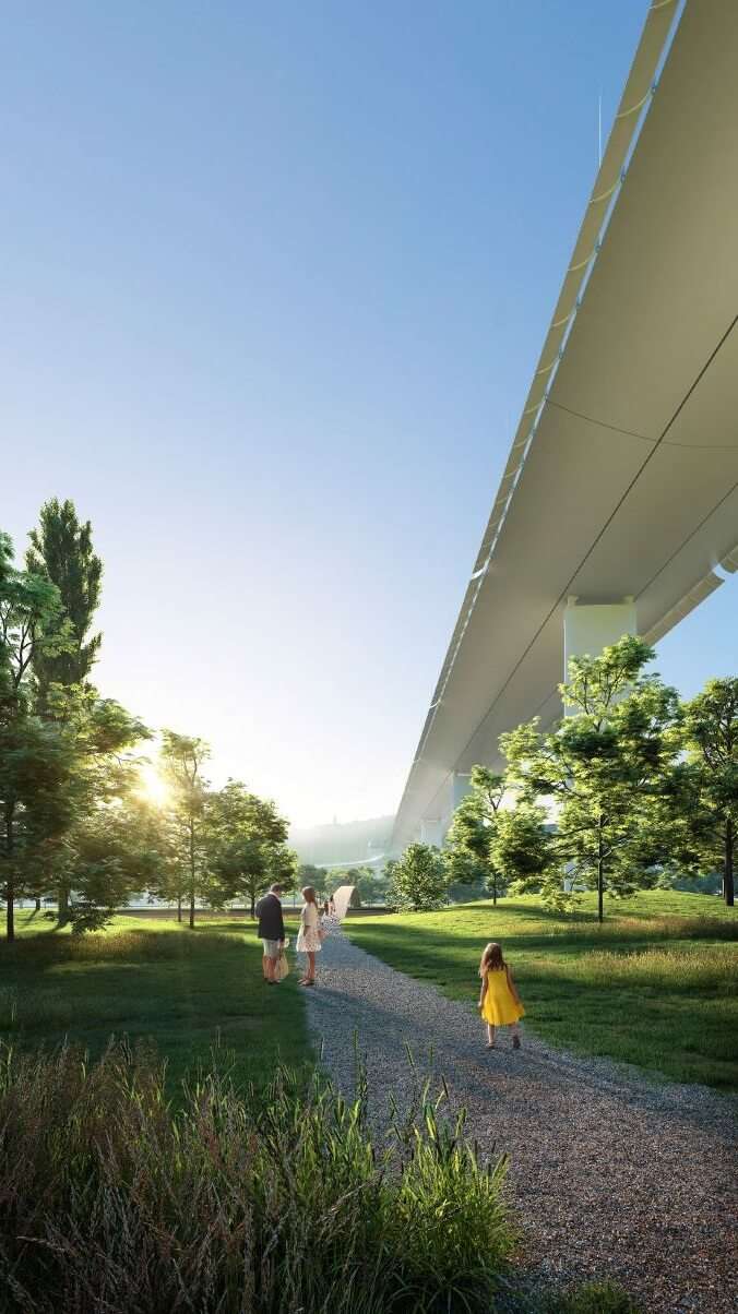 Rendering ponte polcevera