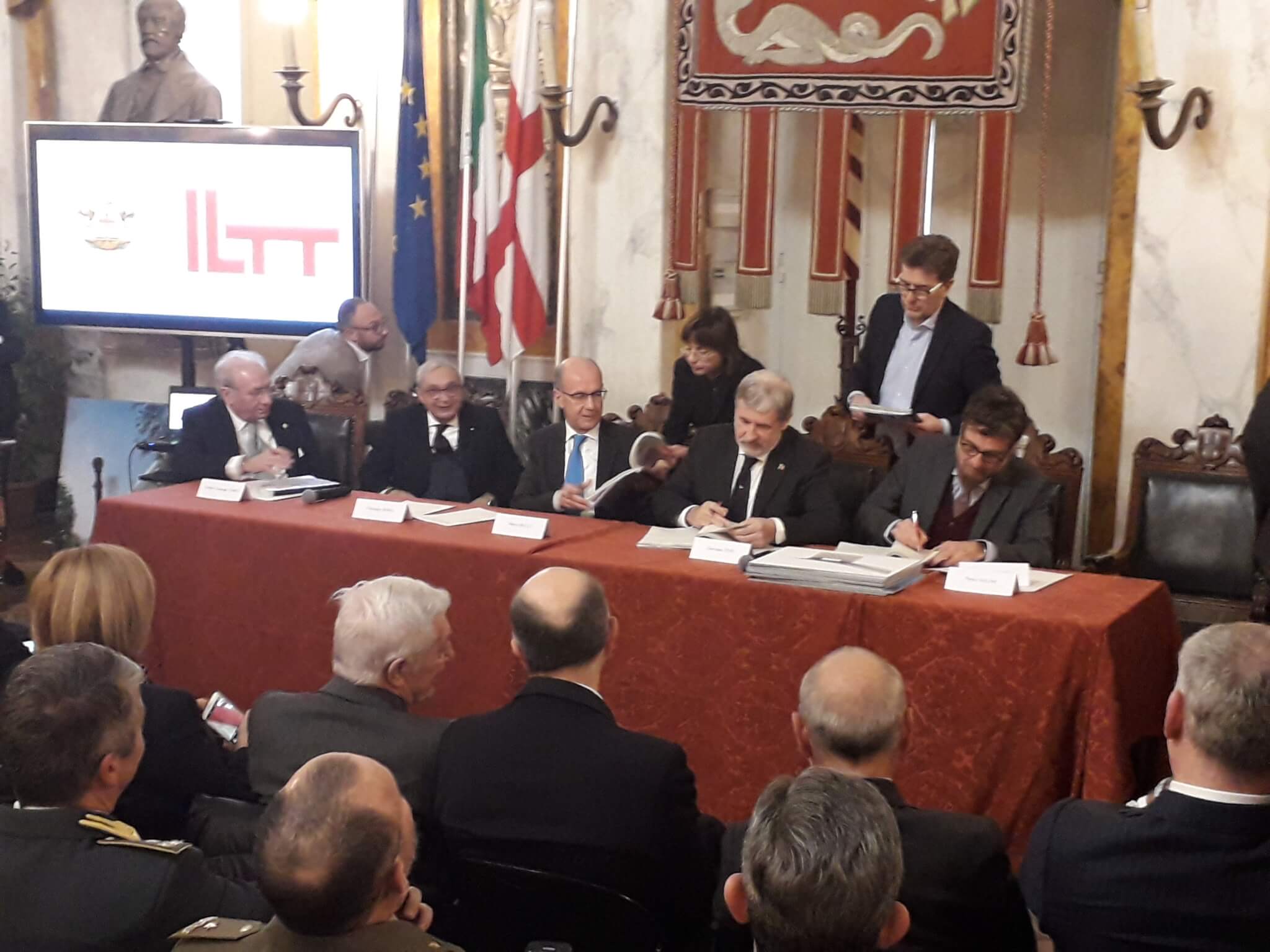 firma contratto unico ricostruzione e demolizione ponte