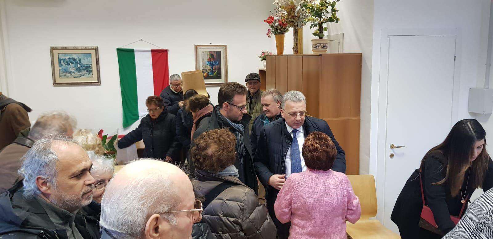 inaugurazione centro sociale anziani la spezia