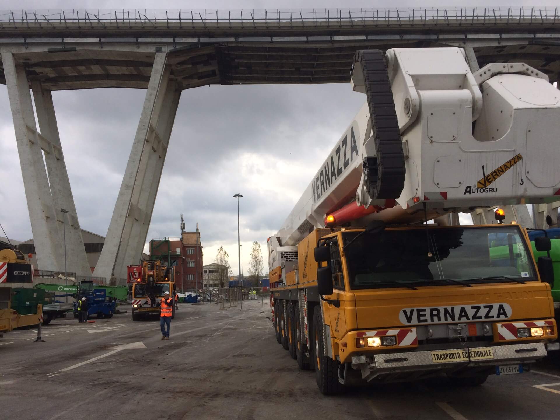 ponte morandi lavori