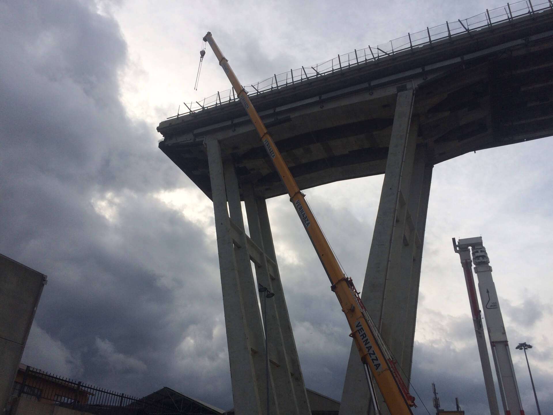 ponte morandi lavori