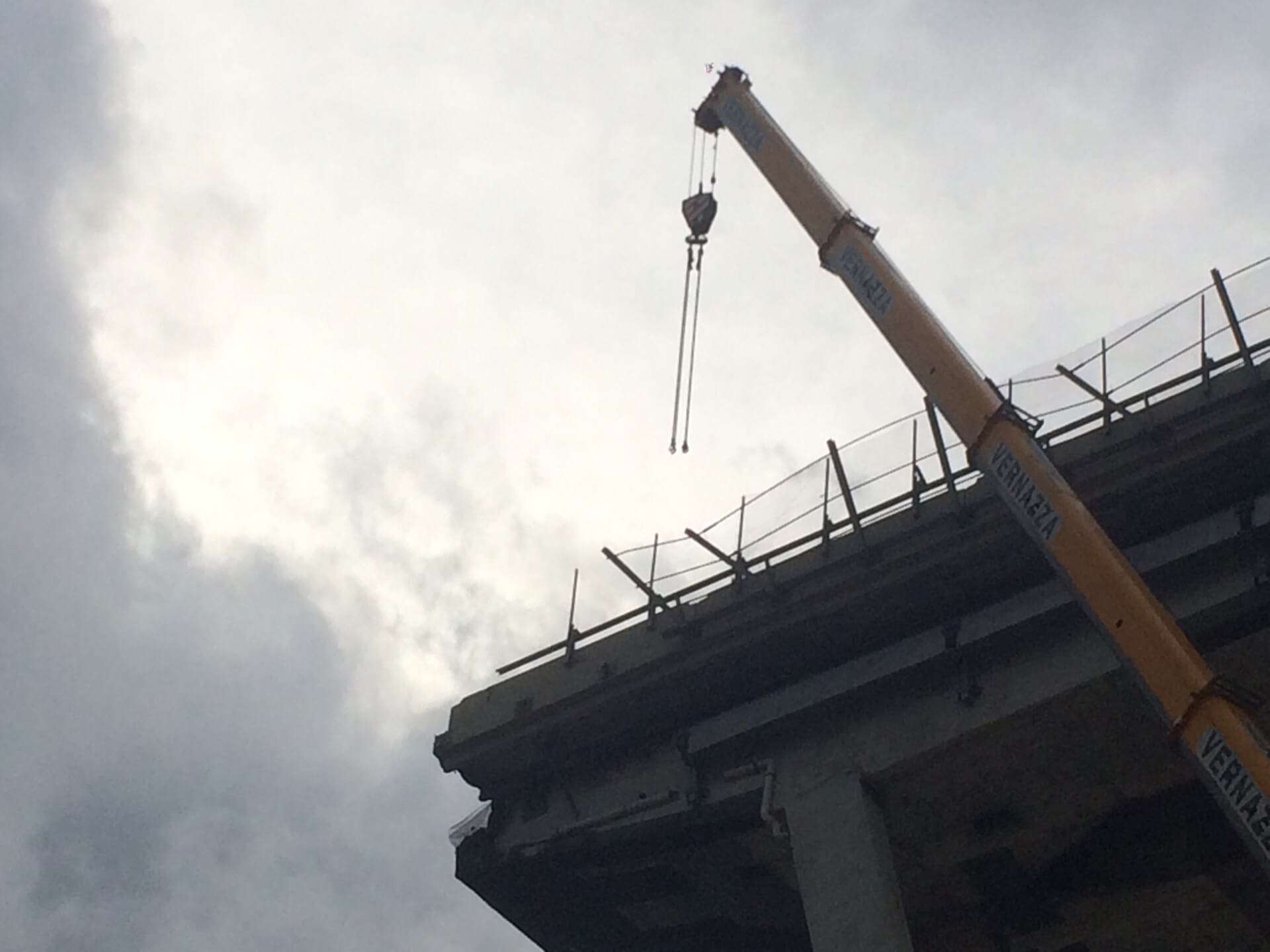 ponte morandi lavori