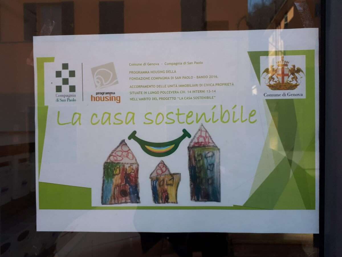 Casa Sostenibile-Cartello
