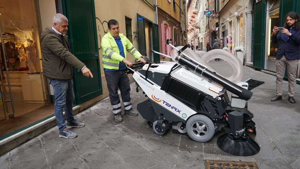 santa margherita ligure spazzatrice