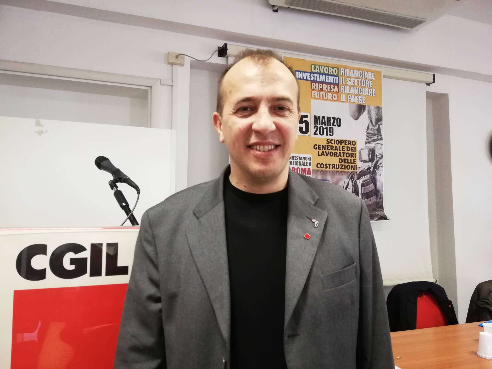 federico pezzoli fillea cgil