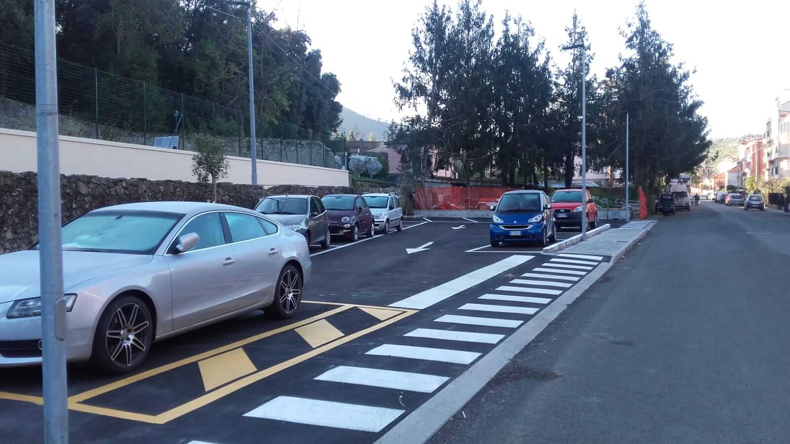 parcheggio via Lazio