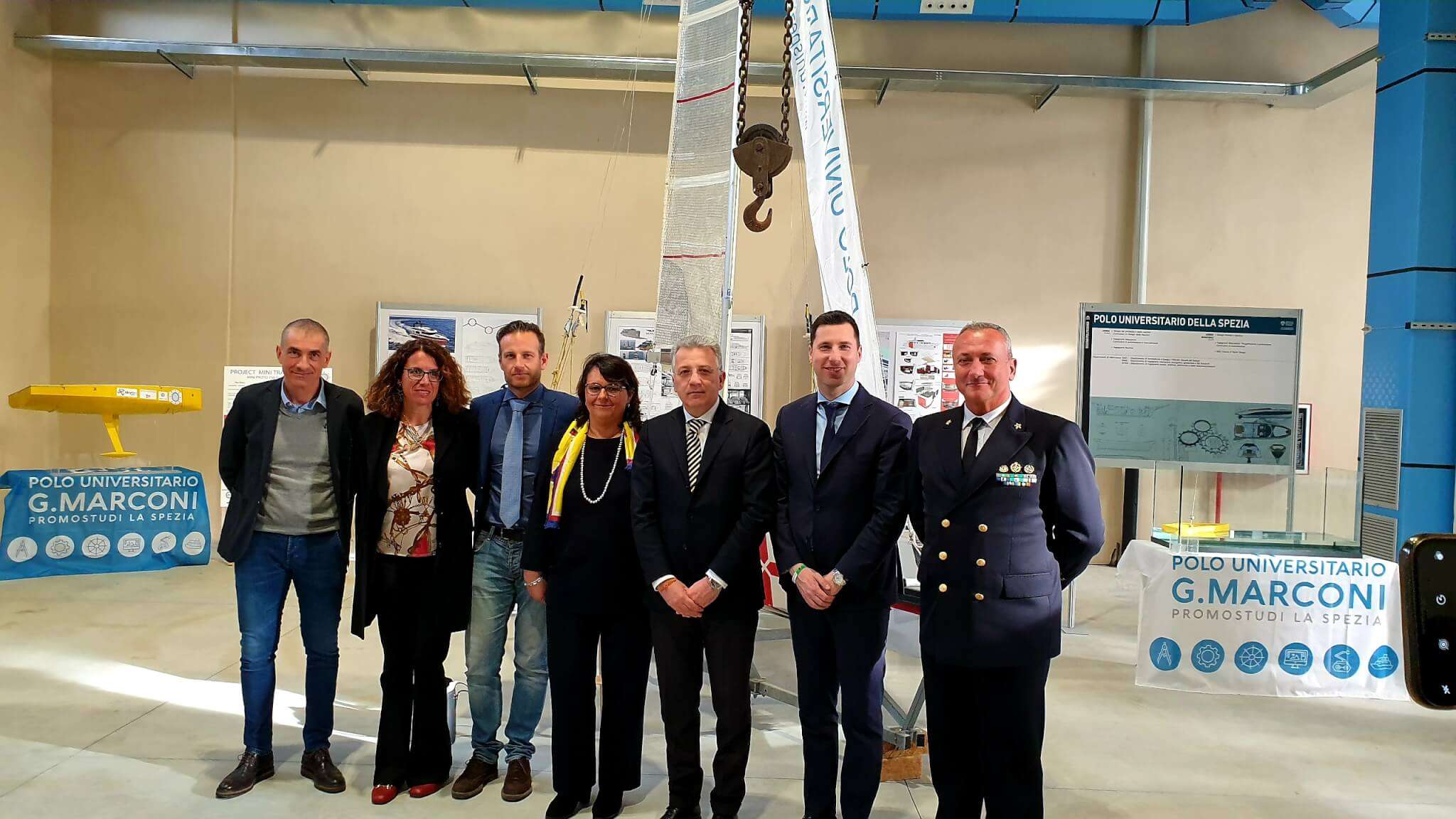 inaugurazione laboratori la spezia