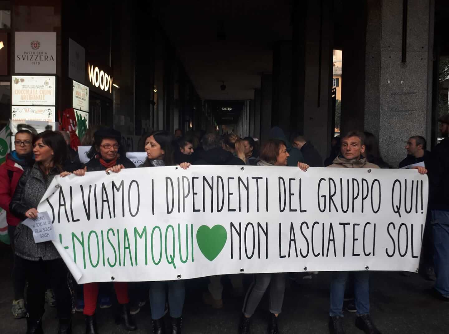 Qui! Group, Moody protesta