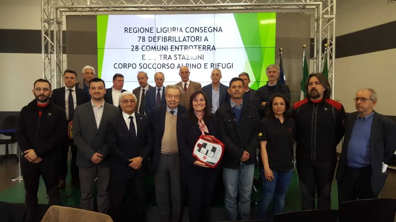 consegna defibrillatori