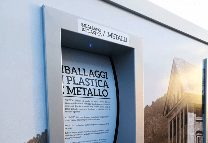 isola ecologica automatizzata