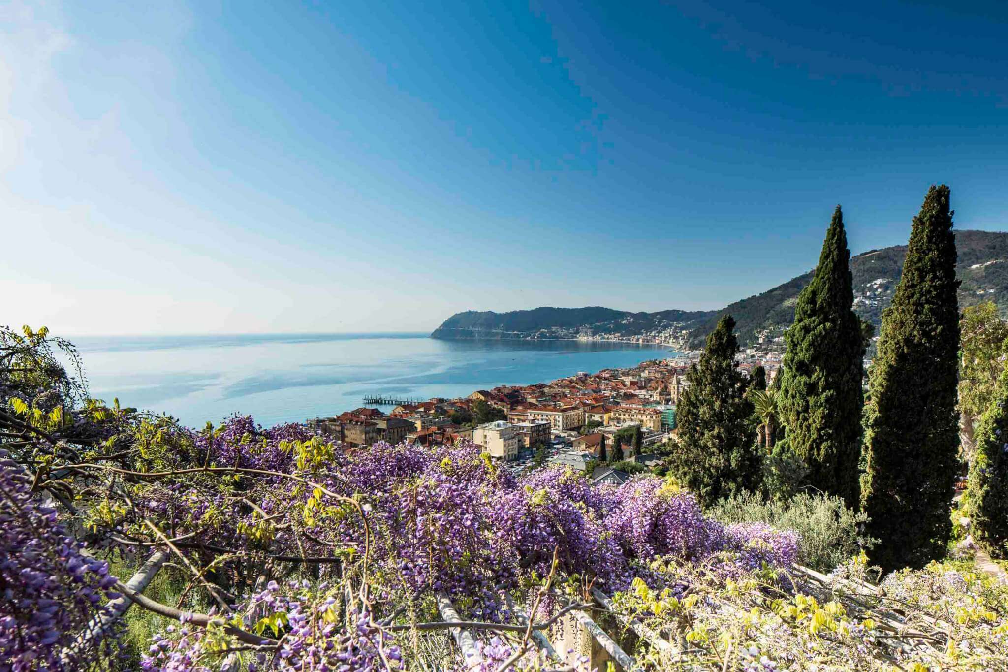 Villa della Pergola. Alassio. Italy