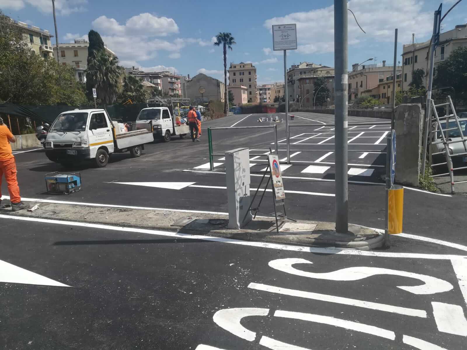 parcheggio quinto