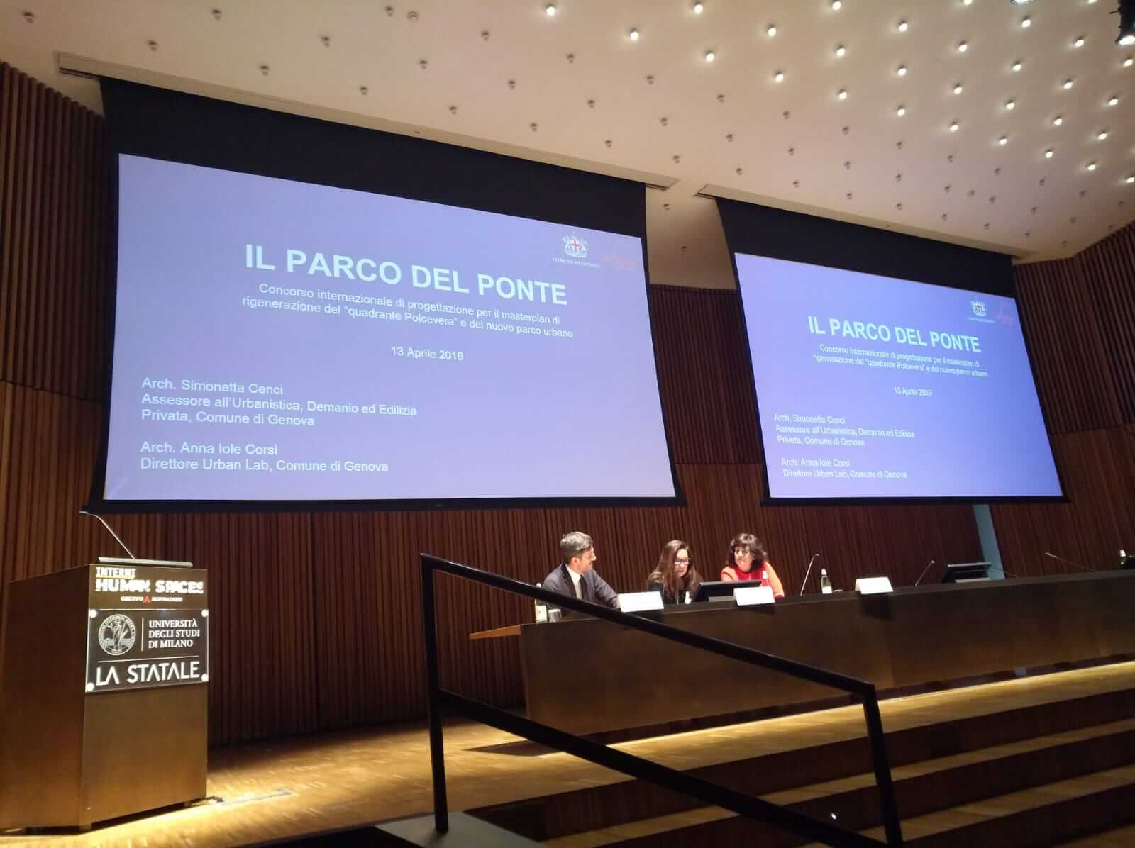 lancio progetto masterplan Quadrante Valpolcevera