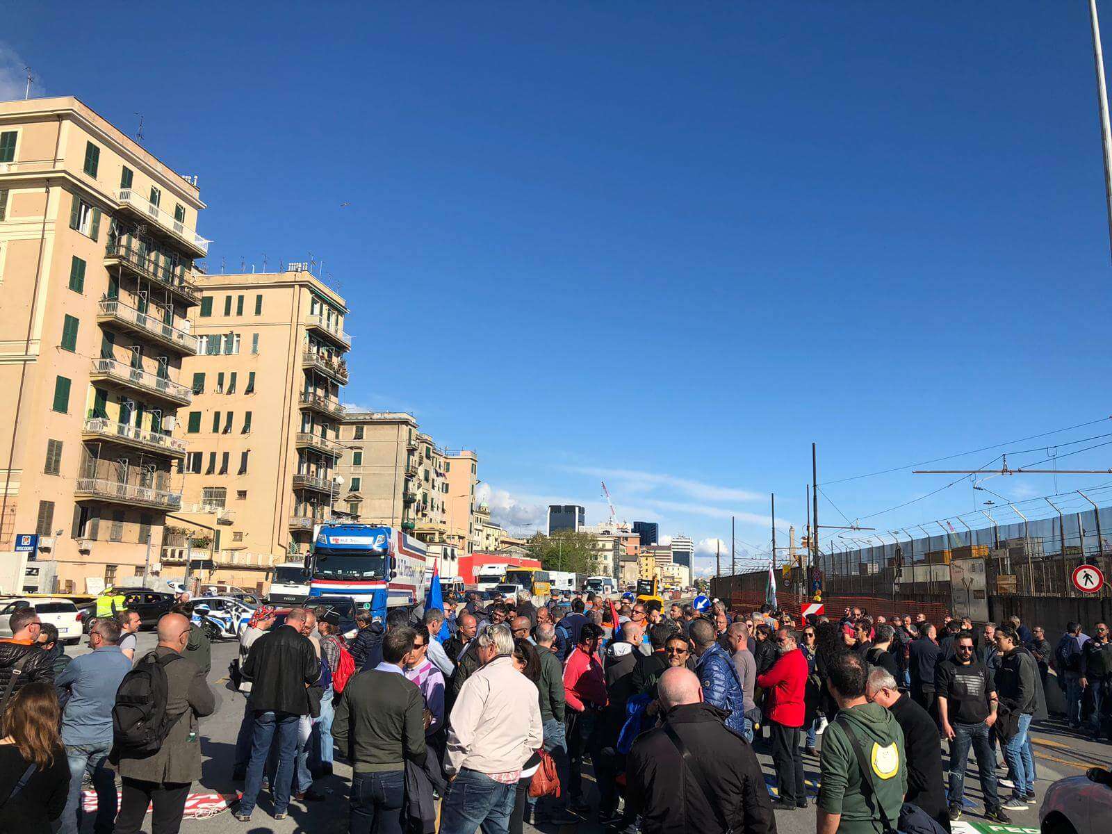piaggio corteo