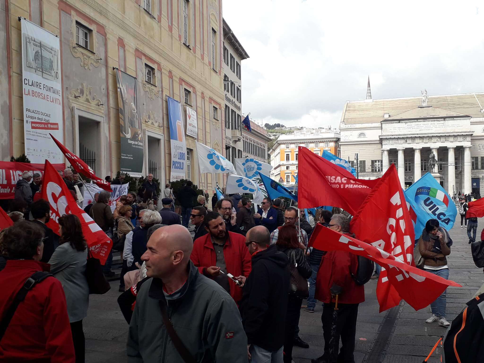 presidio lavoratori Carige