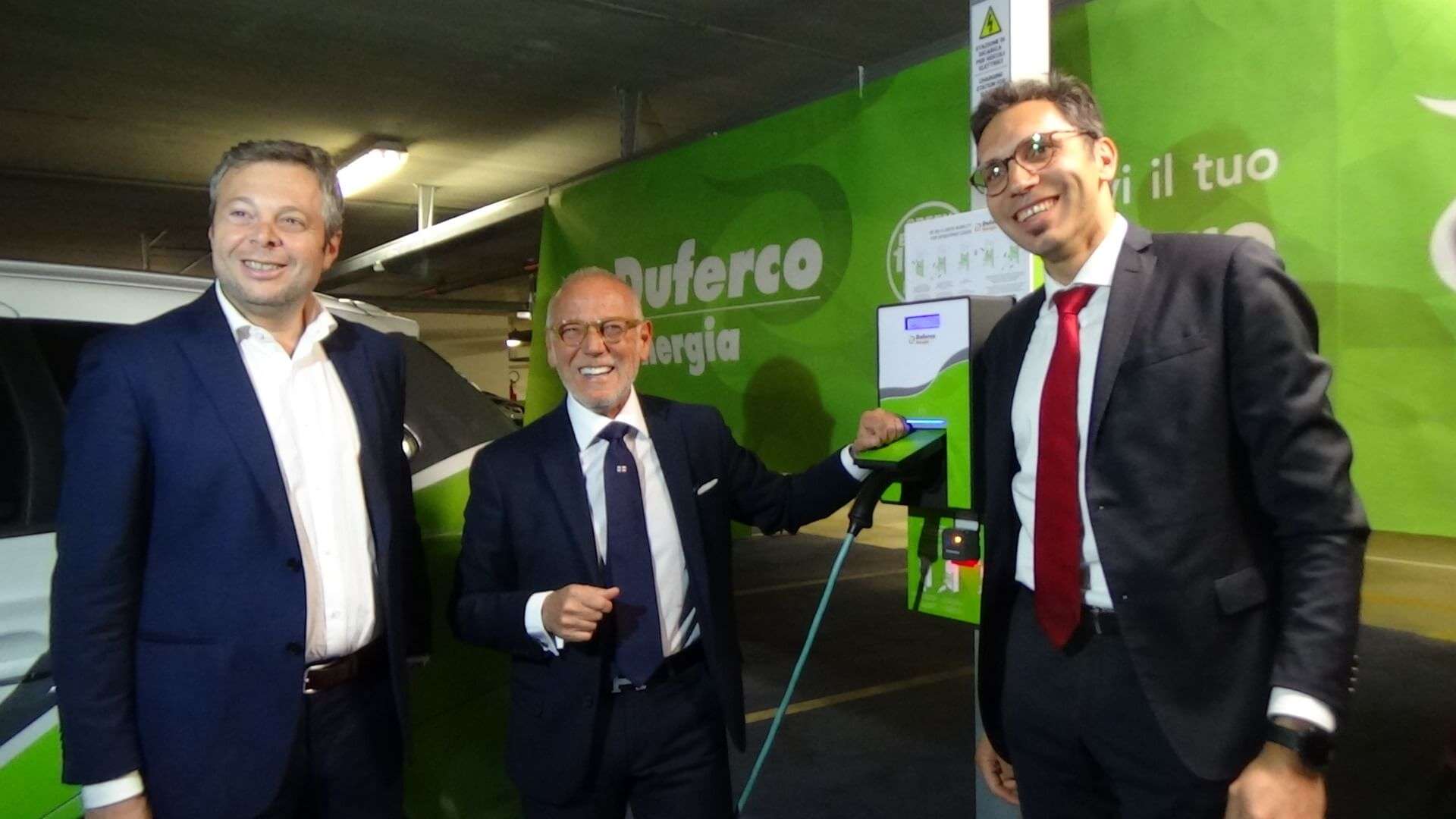 inaugurazione parcheggio marina duferco