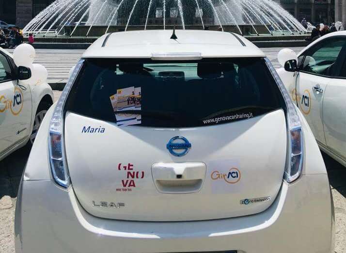 auto elettriche genova car sharing
