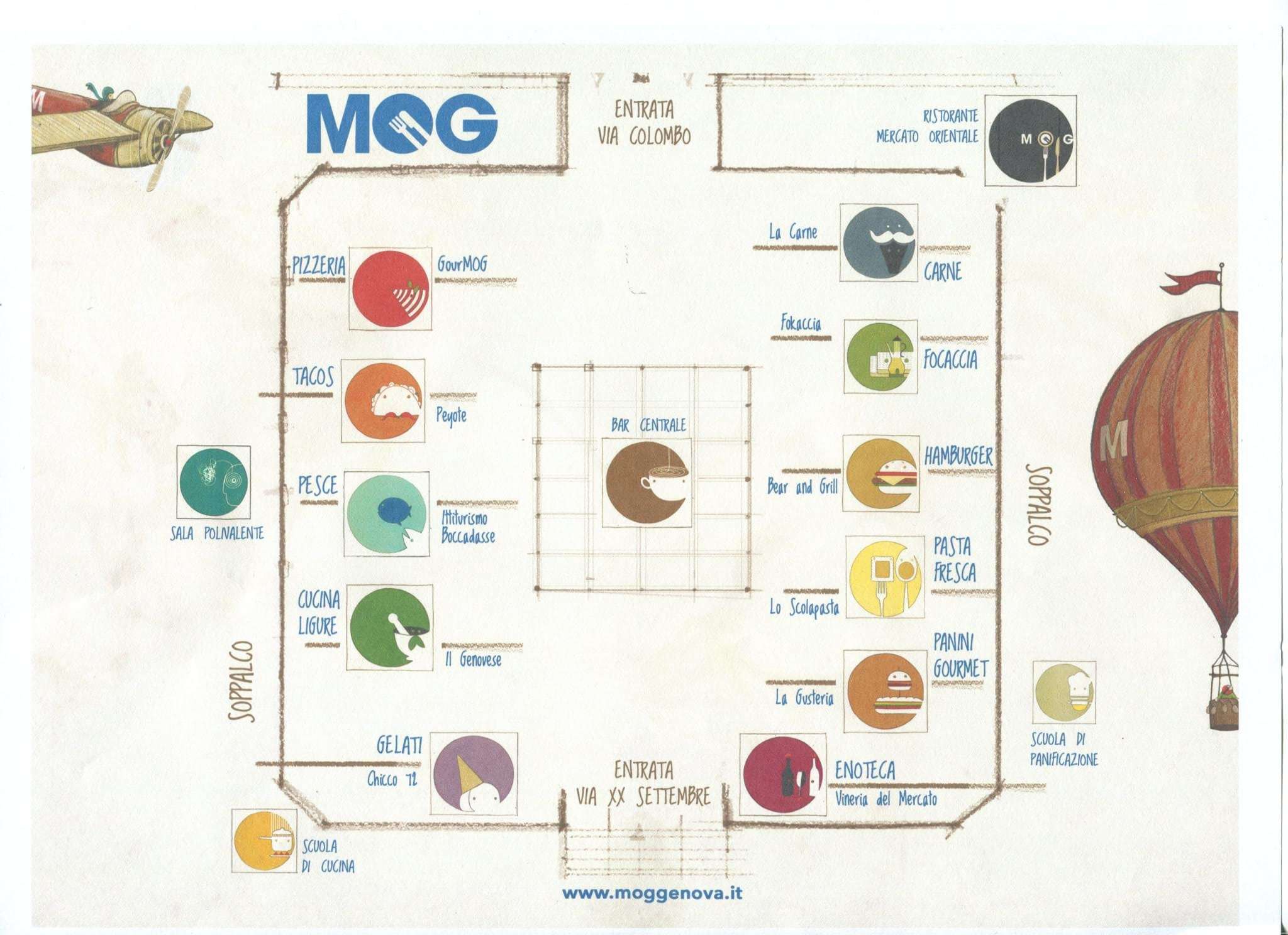 mog, piantina mercato orientale