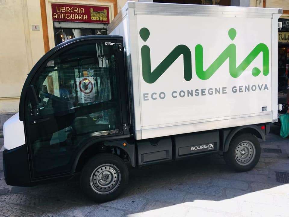 invia furgone elettrico