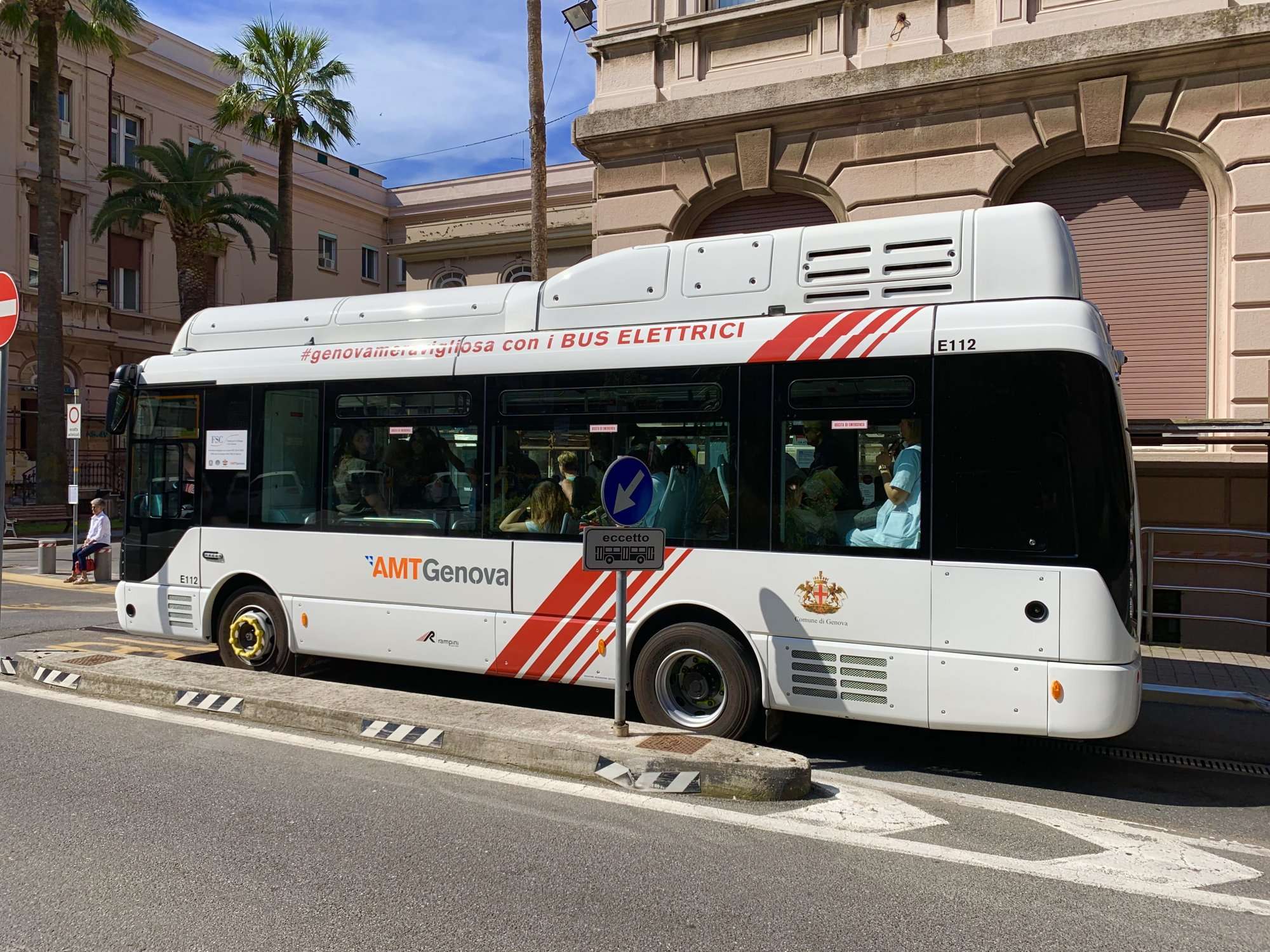 AMT bus san martino elettrico
