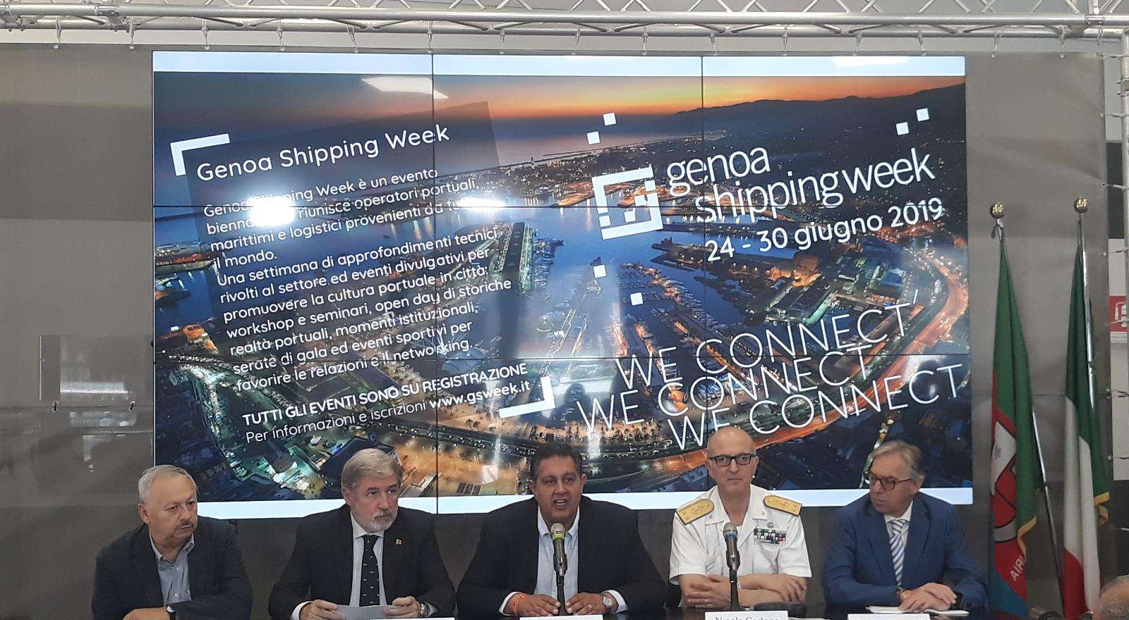 conf stampa genoa shipping week