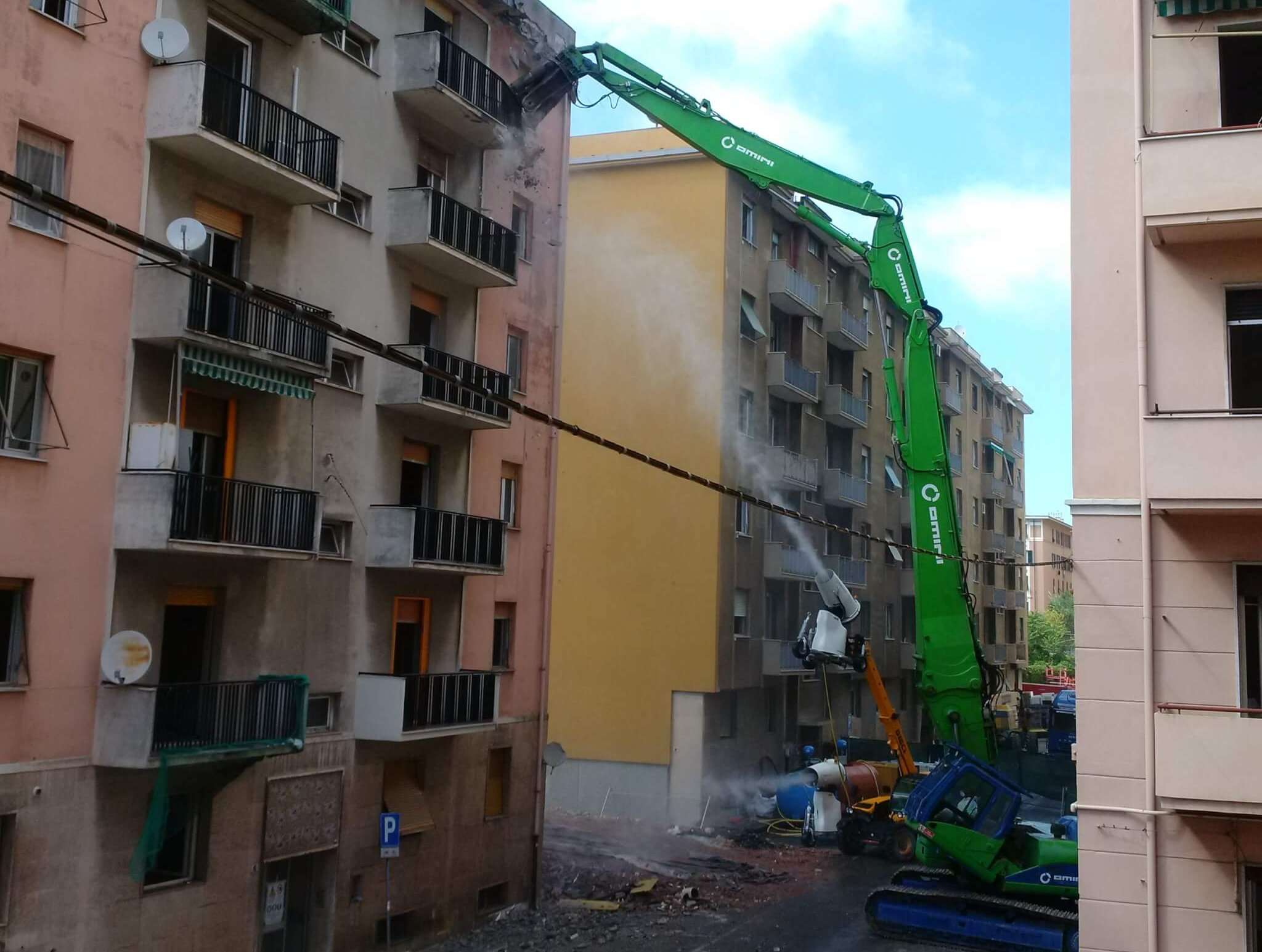 via porro demolizione