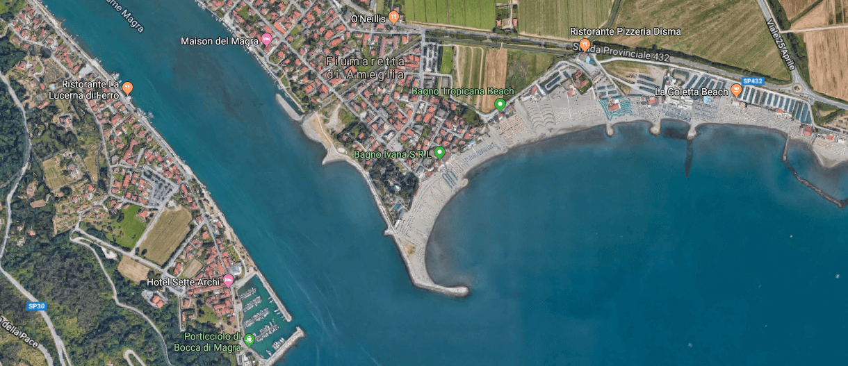 foce del magra, ameglia