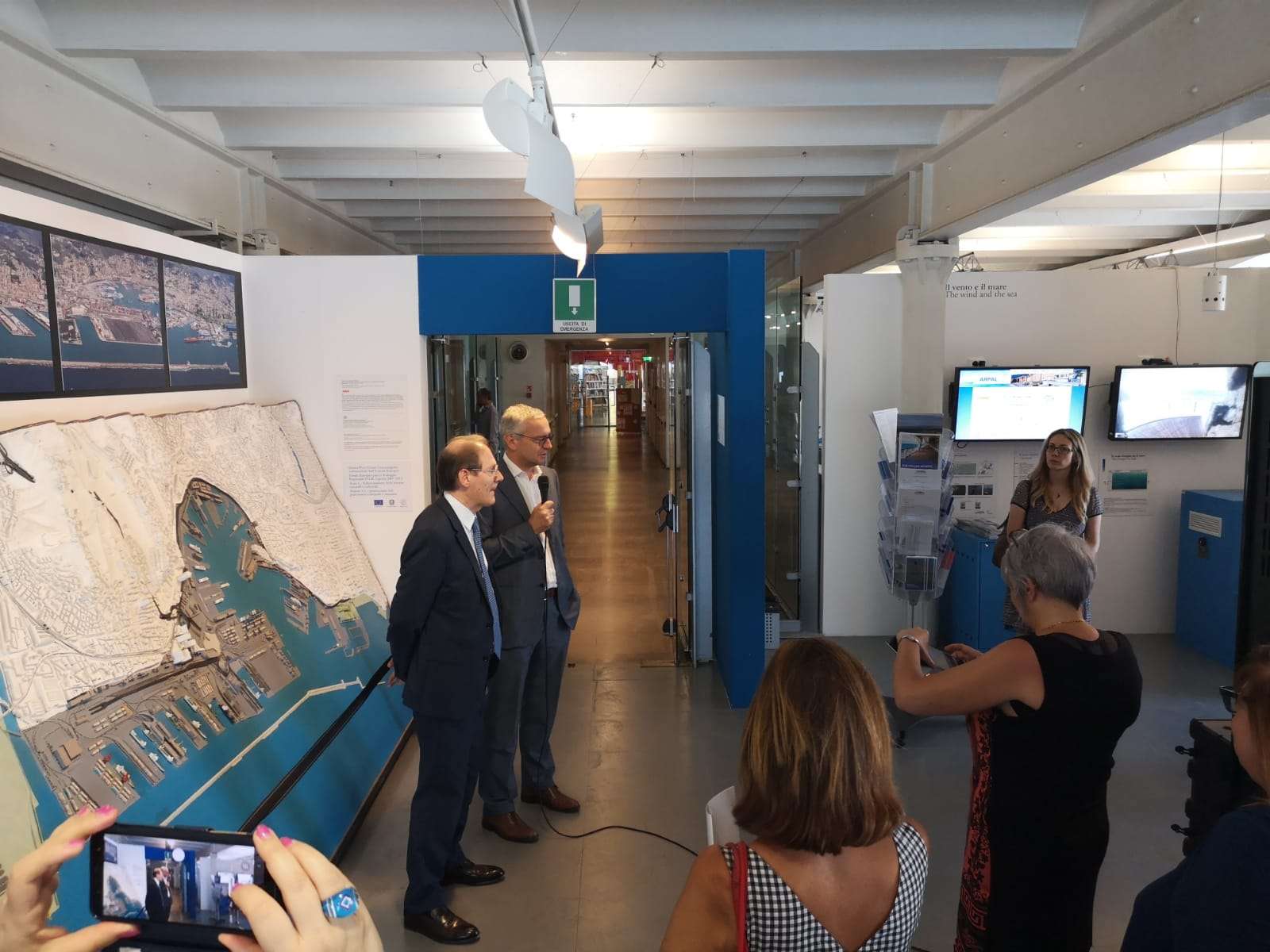 inaugurazione urp genoa port center
