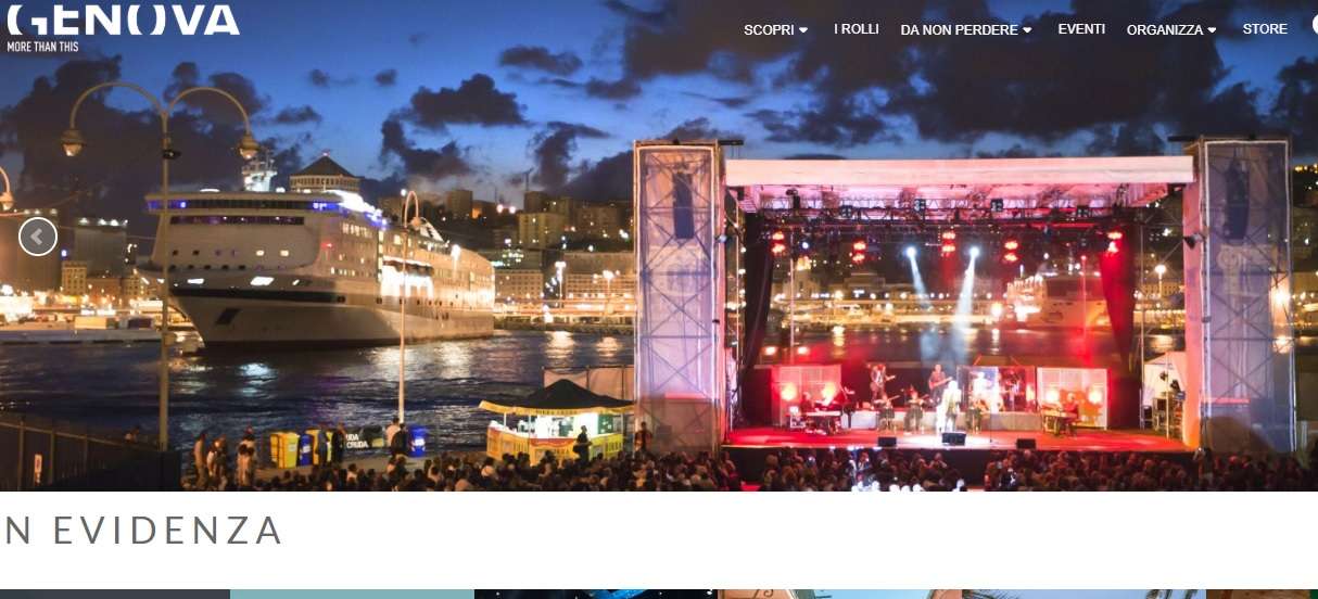 visitgenoa home page
