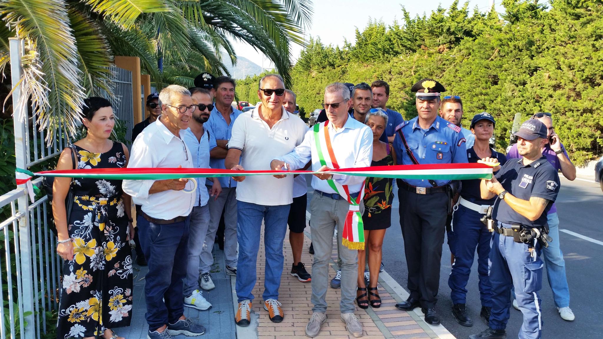 inaugurazione pisca ciclopedonale ceriale