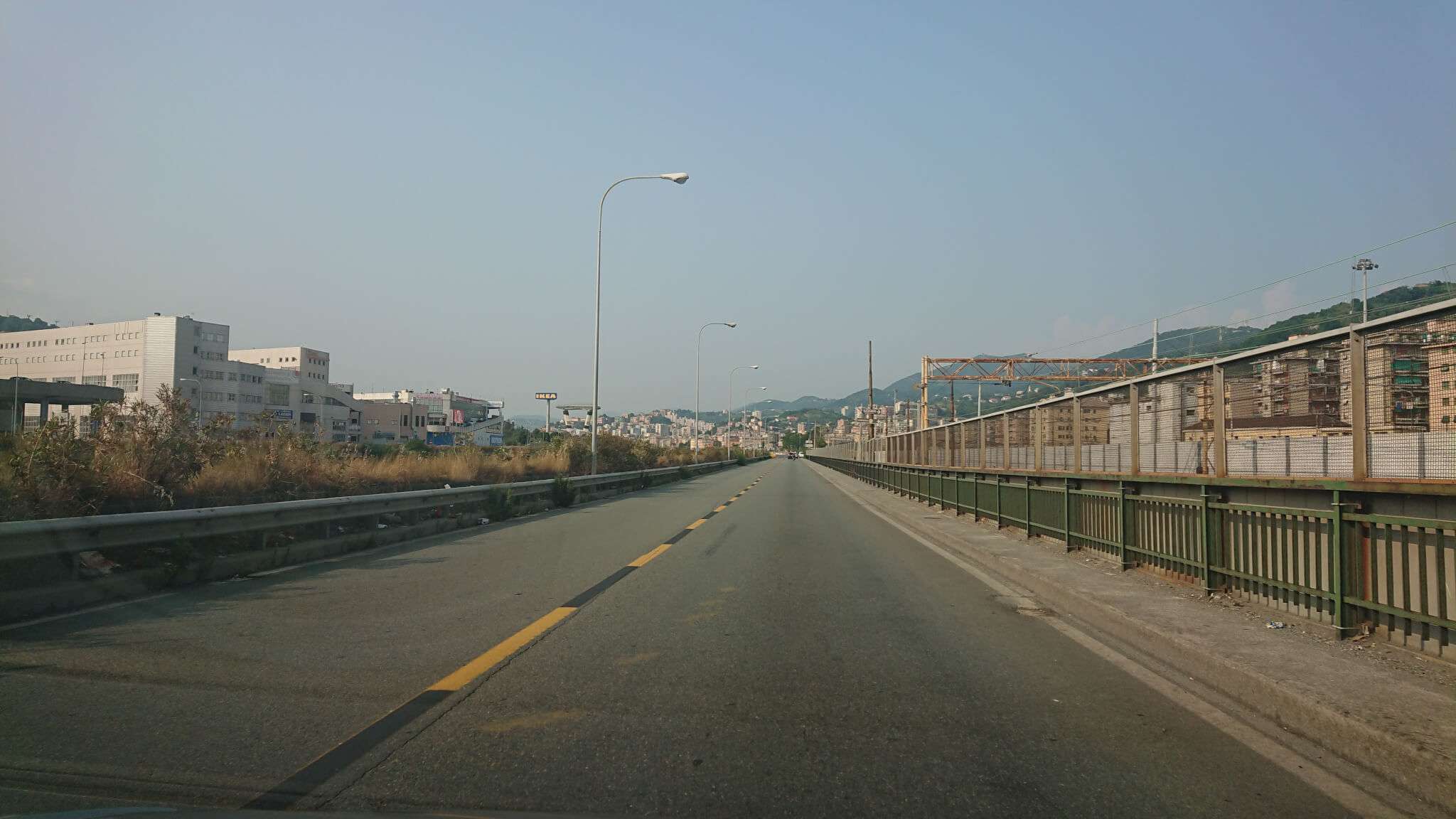 via perlasca nuova (post demolizione ponte morandi)