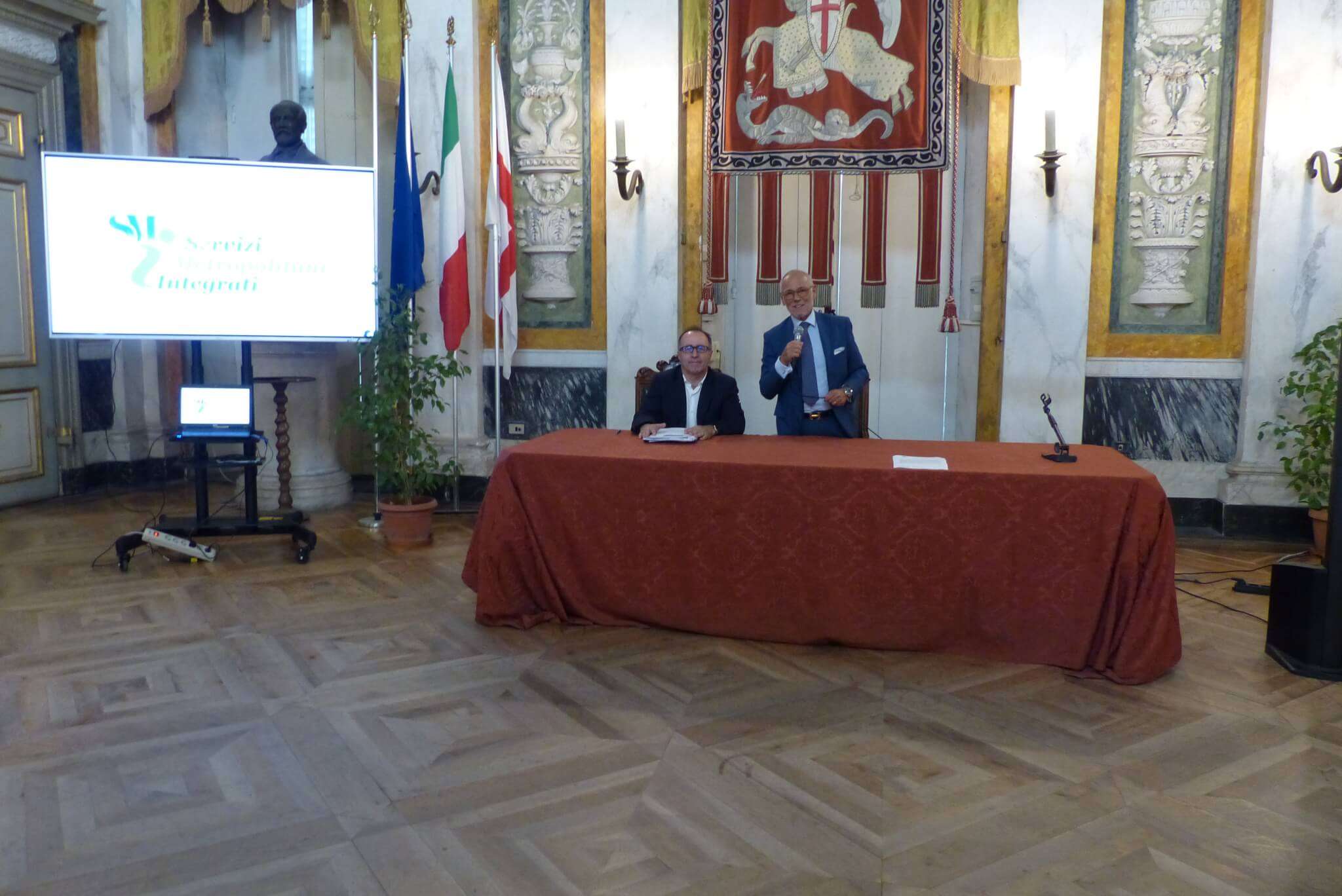 genova parcheggi nuovo logo presentazione