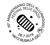 annullo speciale per allunaggio