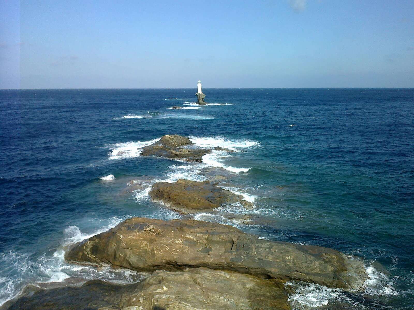 Faro di Tourlitis, Isola di Andros, Grecia