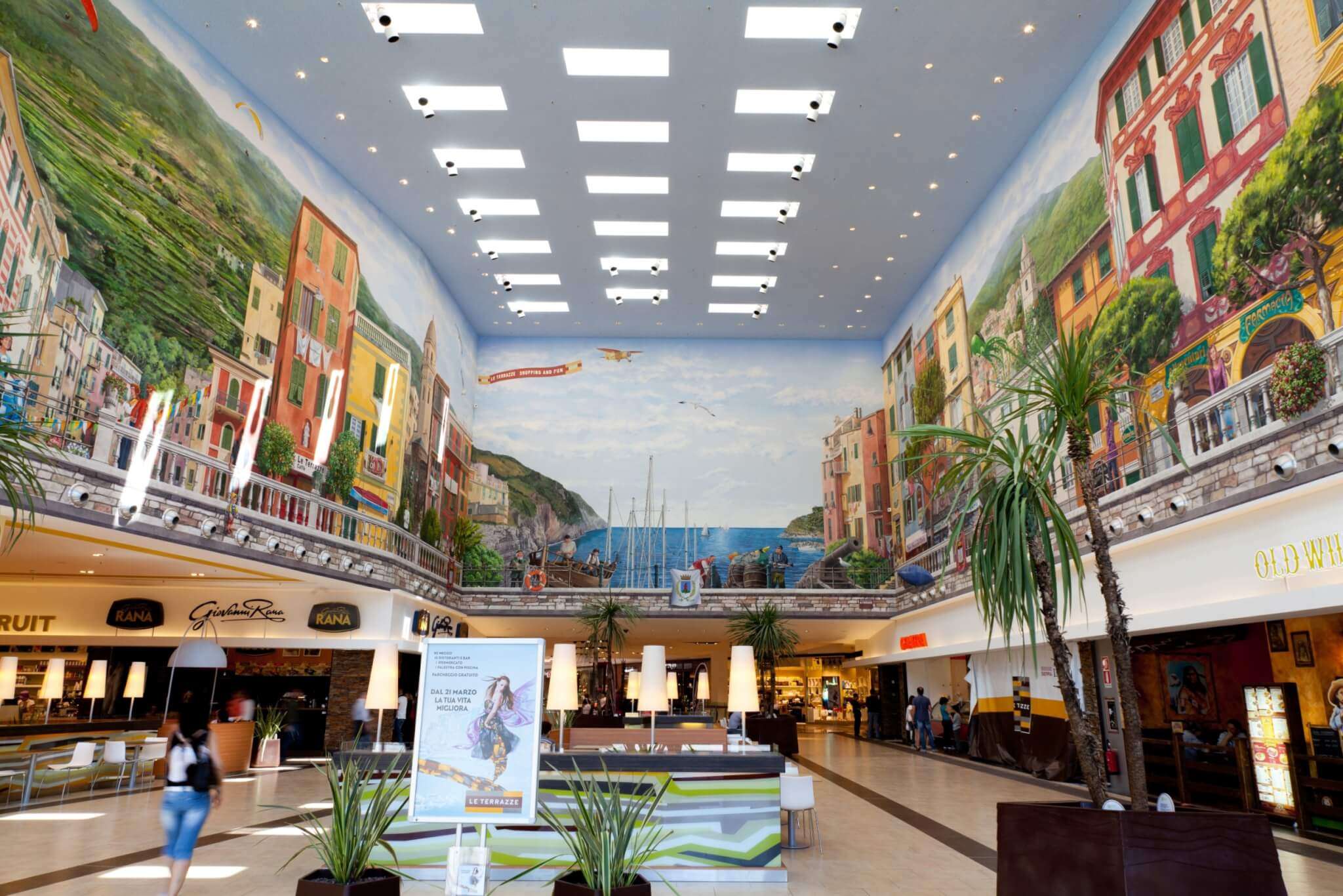 centro commerciale Le Terrazze – interno