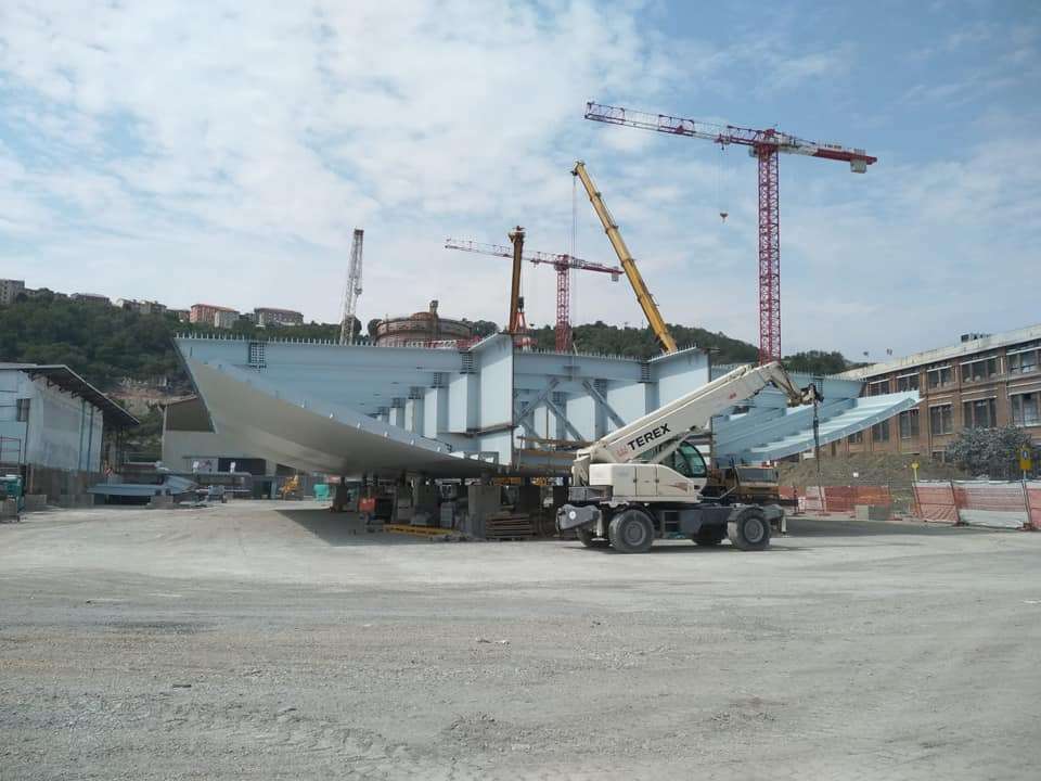 cantiere nuovo ponte genova