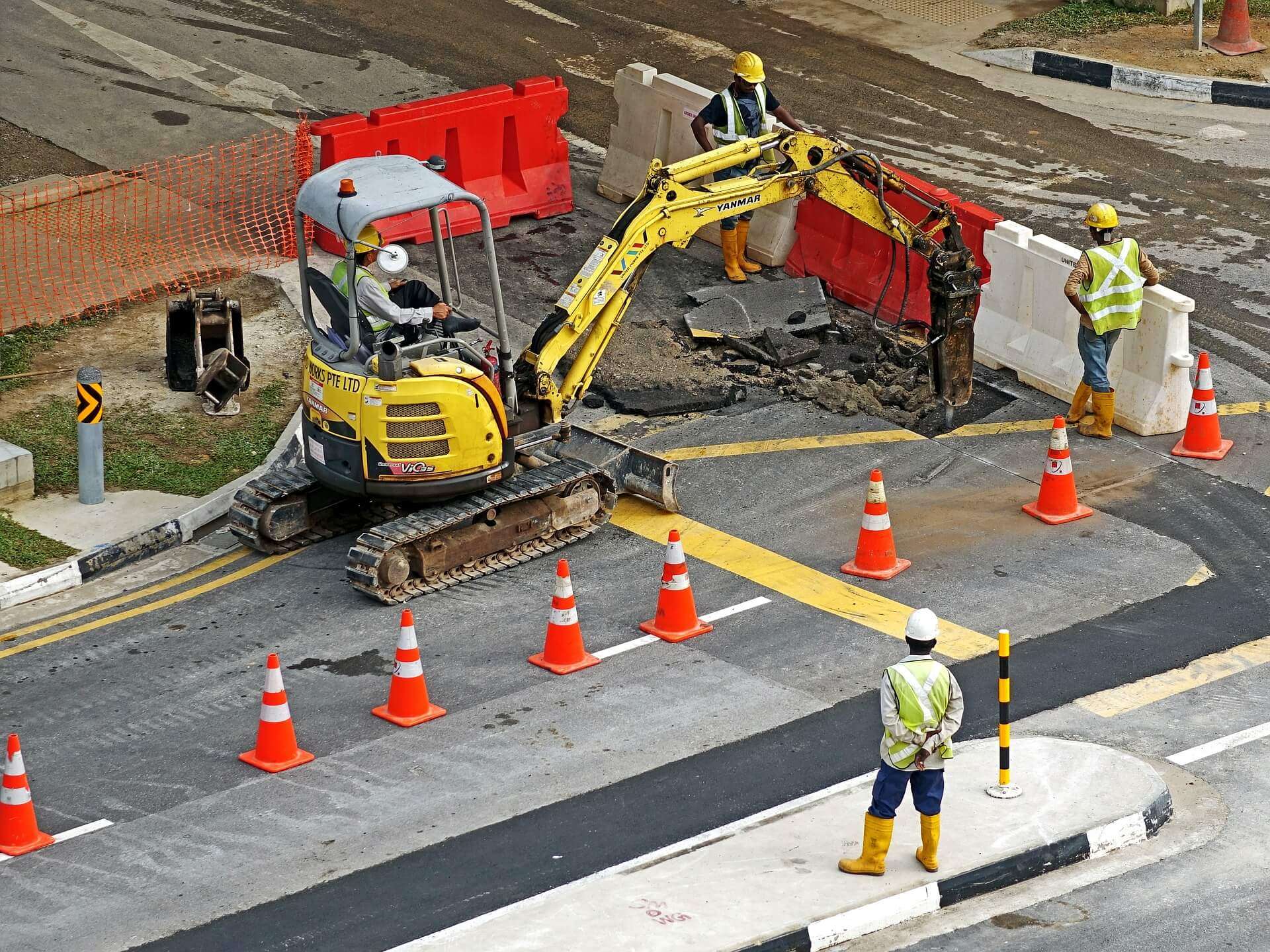 lavori stradali strada infrastruttura
