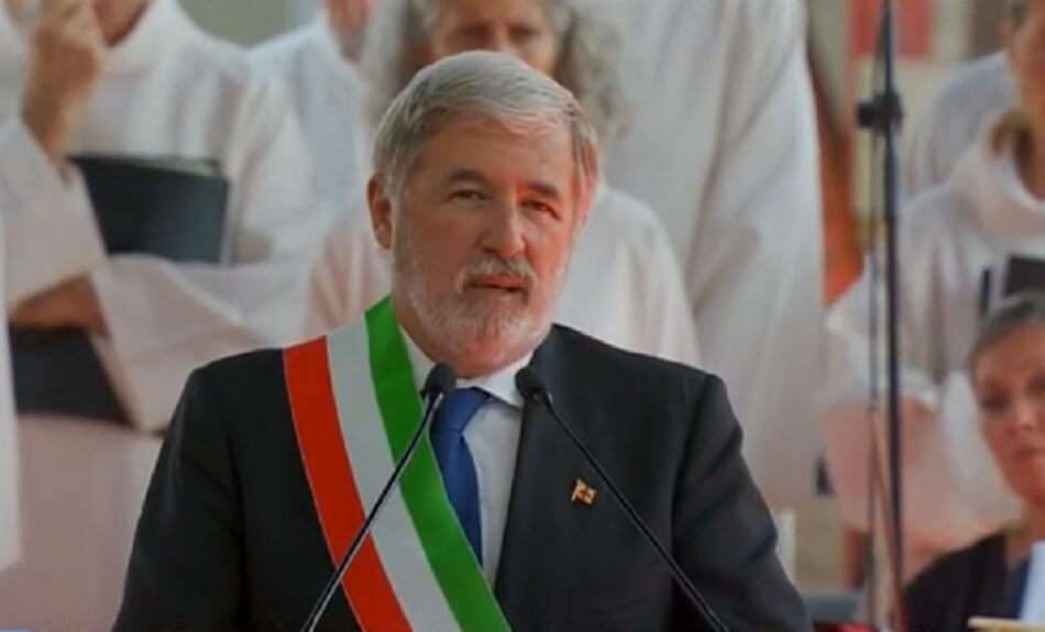 marco bucci commemorazione morandi