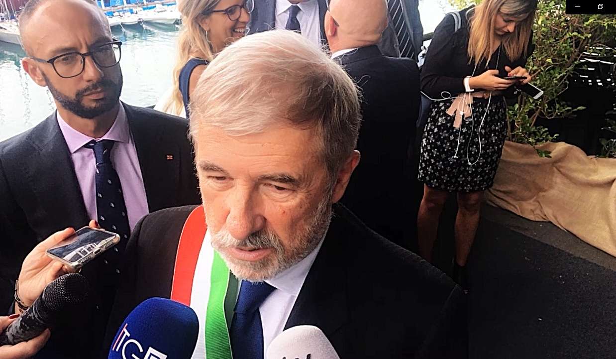 marco bucci intervistato al nautico 2019