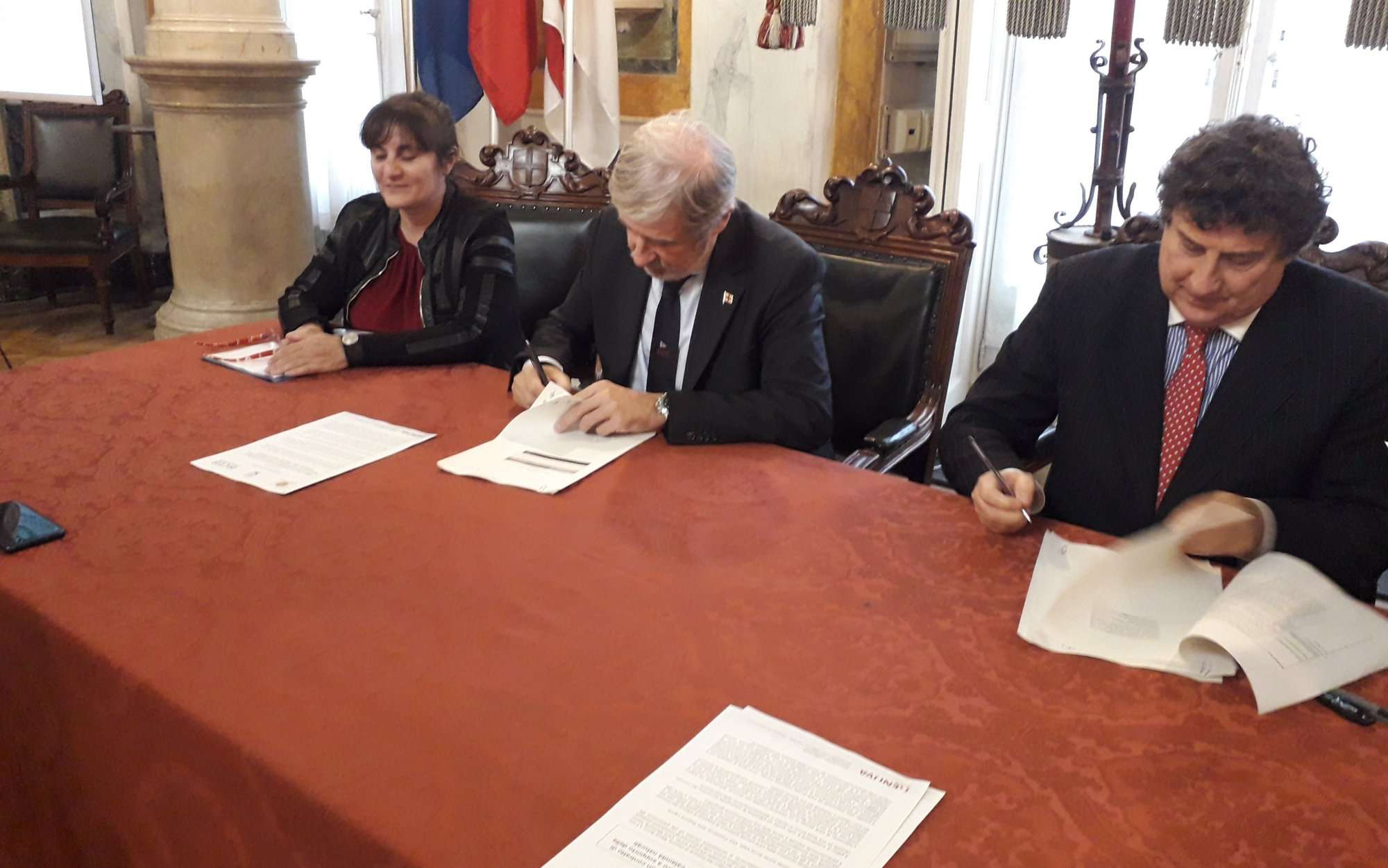 firma accordo comune di genova-Bec
