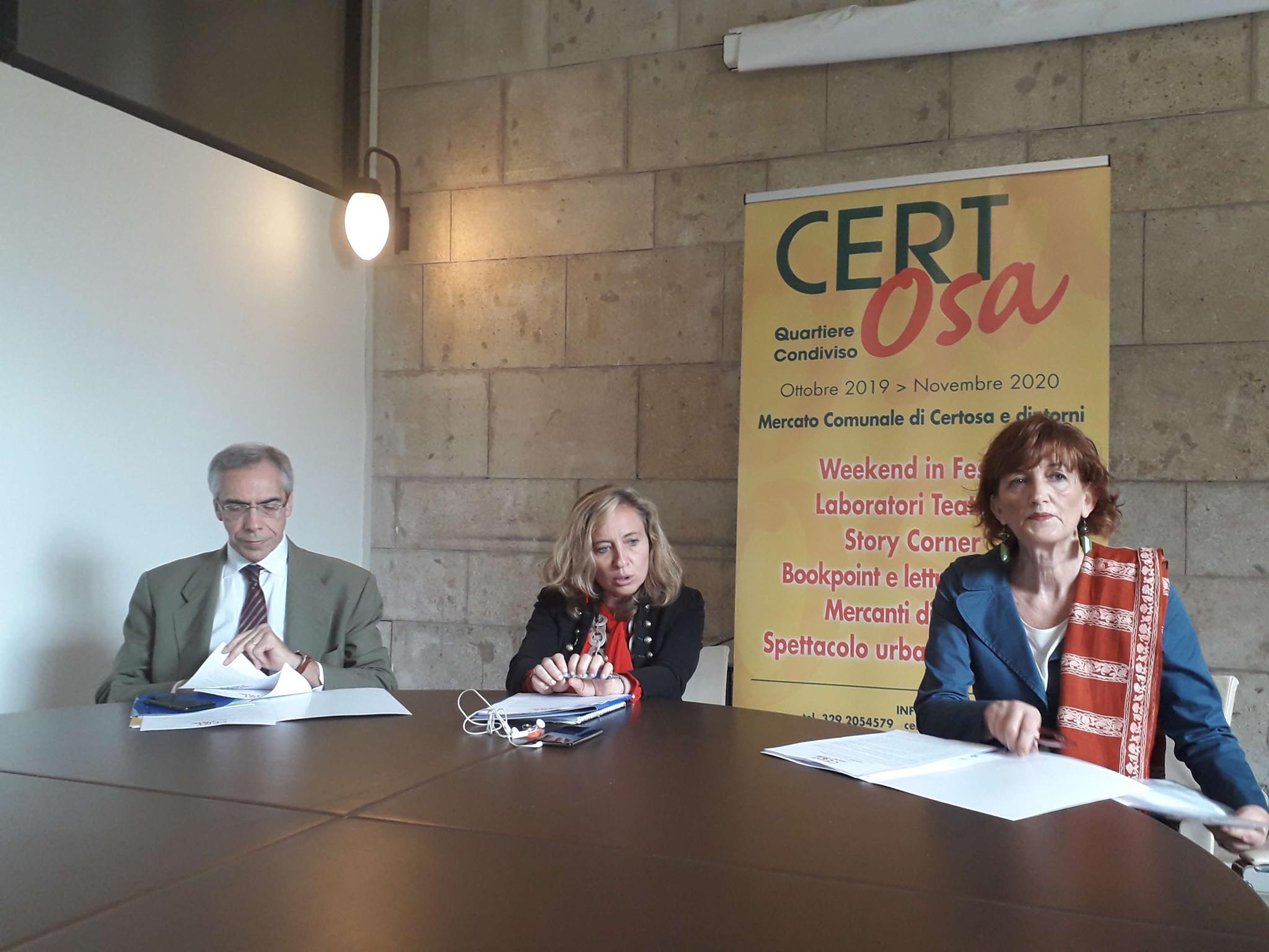 Timossi, Bordilli, Peirolero, progetto Certosa