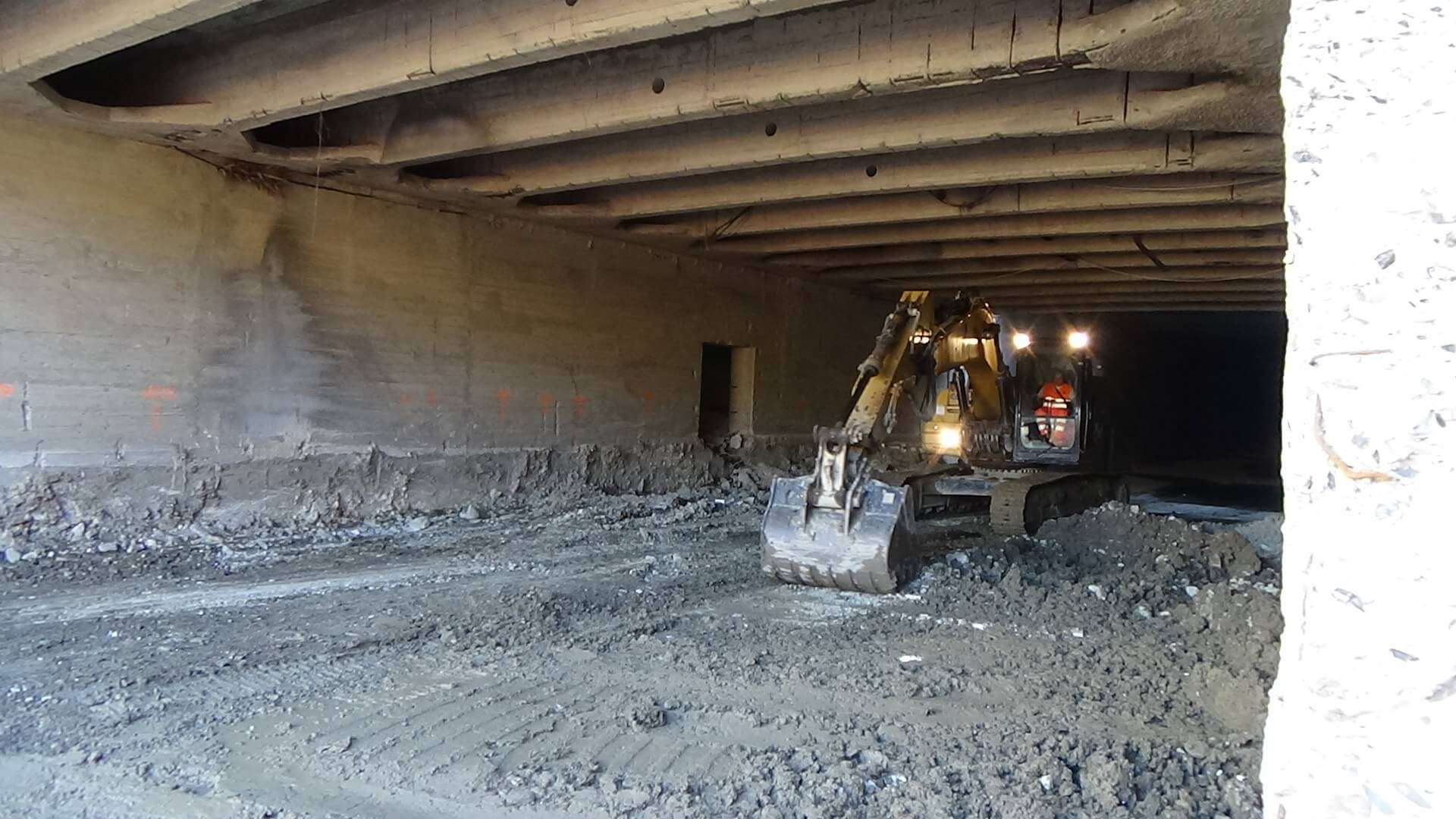 cantiere Bisagno lavori