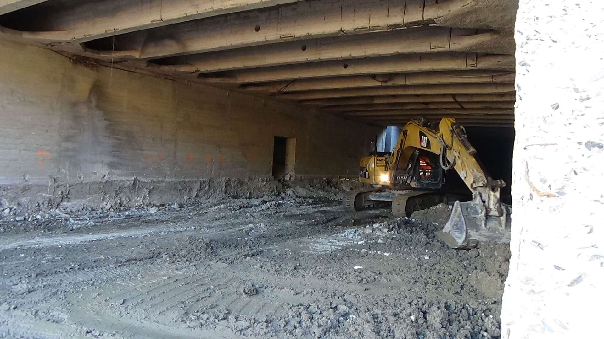 cantiere Bisagno lavori