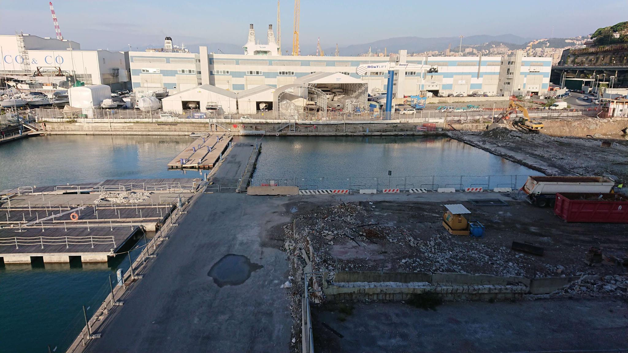 waterfront fiera di genova amico & co lavori