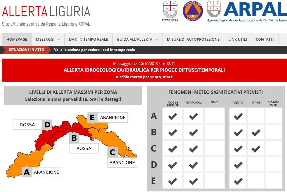 allerta rossa