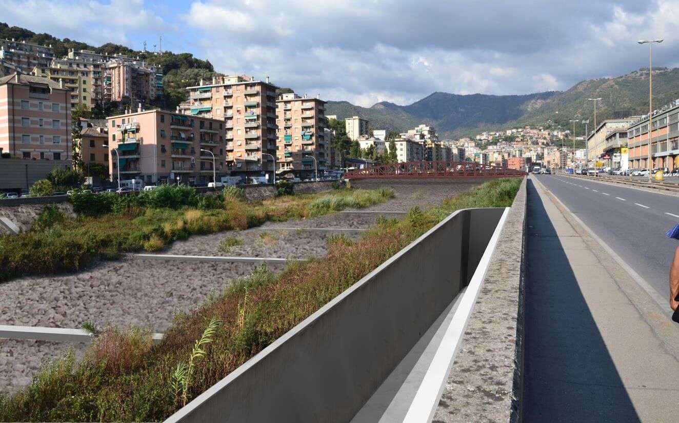 bisagno scolmatore simulazione