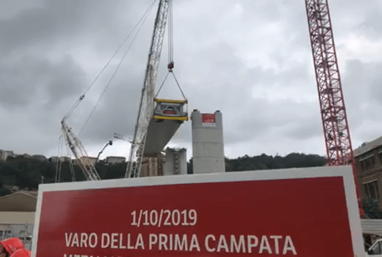varo prima campata nuovo ponte