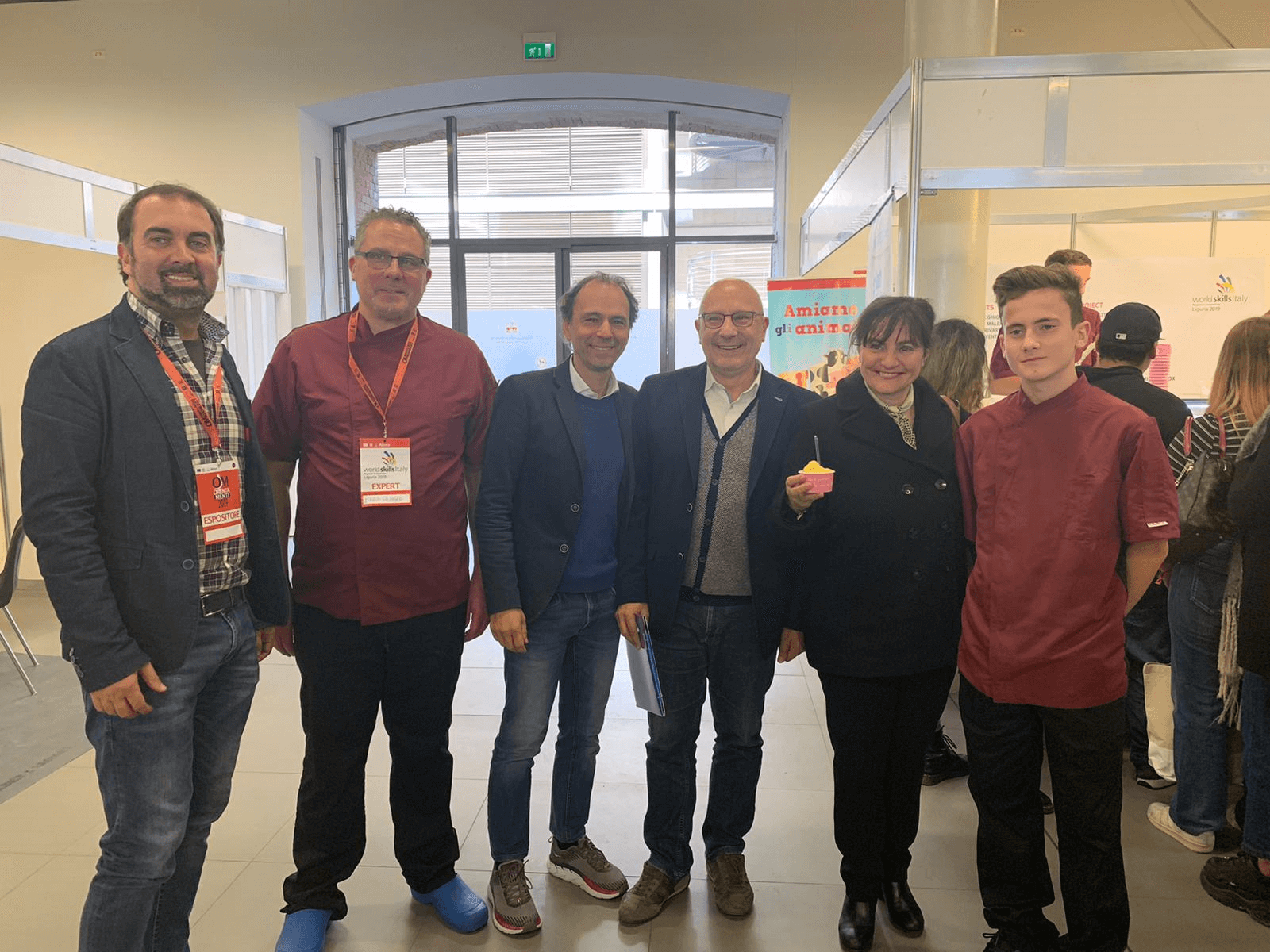 Presentazione gelato speciale per Morbo di Crohn