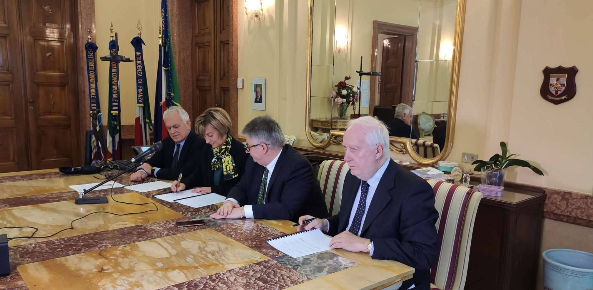 Luigi Cocchi, Teodoro Landi, Enrico Ravera