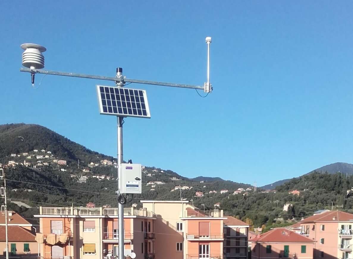 Postazione meteo via Salvi sestri levante novembre 2019